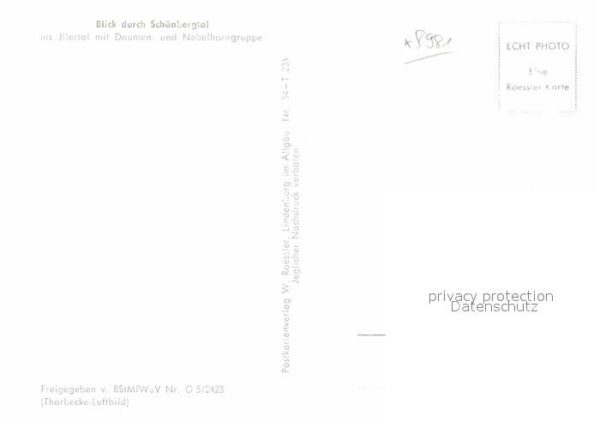 Balderschwang Fliegeraufnahme Schönbergtal – Bild 2