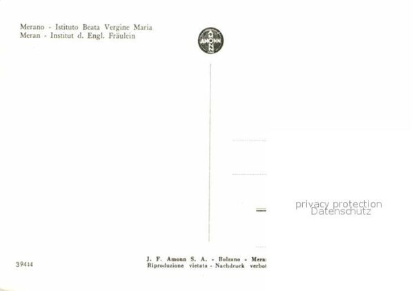 Meran Merano Institut Beata Vergine Maria – Bild 2