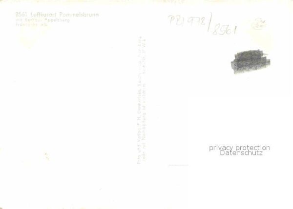 Pommelsbrunn Partie an der Mühle Das Mühlrad Kurhaus – Bild 2
