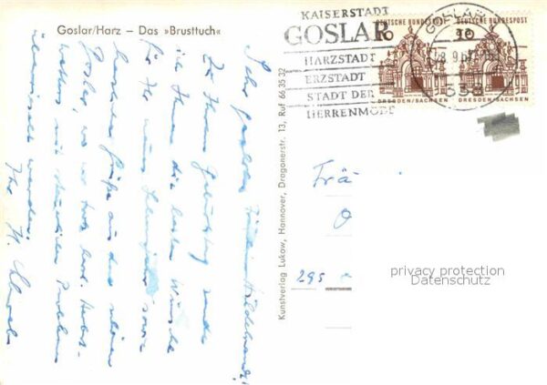 Goslar Das Brusttuch – Bild 2