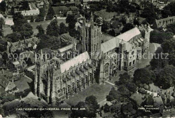 Broadstairs Fliegeraufnahme Kathedrale