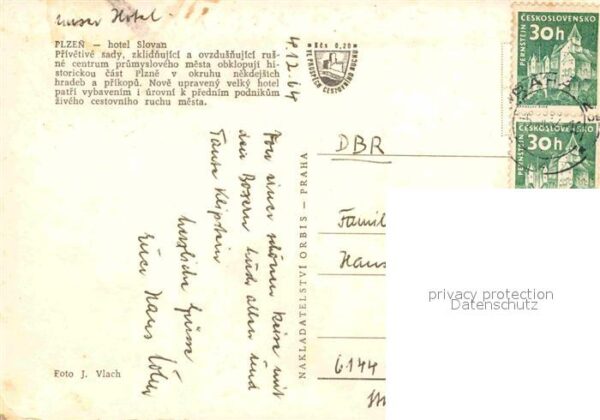 Plzen Pilsen Hotel Slovan – Bild 2