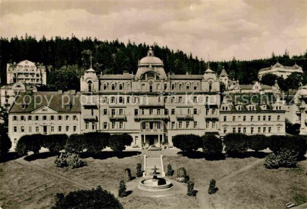 Marianske Lazne Gottwaldplatz Heilanstalt Kavkaz