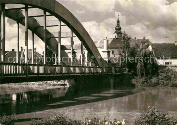 Ostroh Ungarisch Ostra Uhersky Ostroh Brücke Schloss