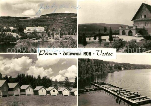 Vestec Anlegestelle Feriendorf Panorama