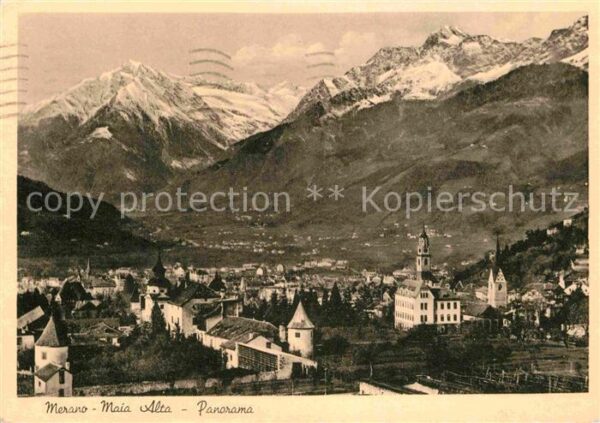 Merano Meran Panorama