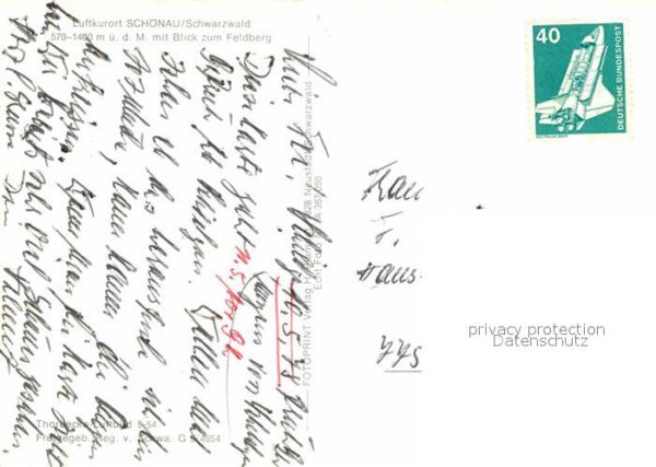 Schoenau Schwarzwald Fliegeraufnahme – Bild 2