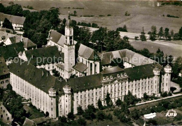 Ochsenhausen Fliegeraufnahme Ehemaliges Benediktiner