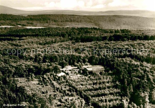 Endbach Bad Fliegeraufnahme Waldgaststätte Endbache