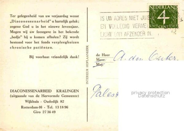 Rotterdam Diaconessenarbeid Kralingen – Bild 2