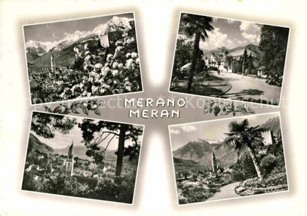 Meran Merano Panorama Kirchen