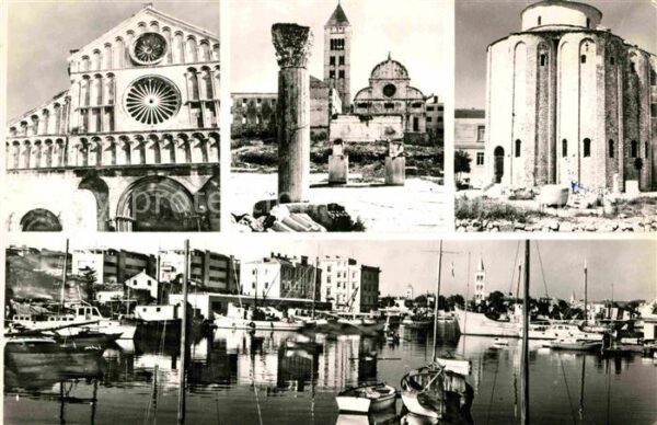 Zadar Zadra Zara Kirche Hafen Ruinen