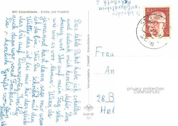 Eckardtsheim Kirche Friedhof – Bild 2