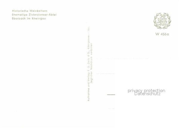 Eberbach Rheingau Ehemalige Zisterzienser Abtei  Weinkelt – Bild 2