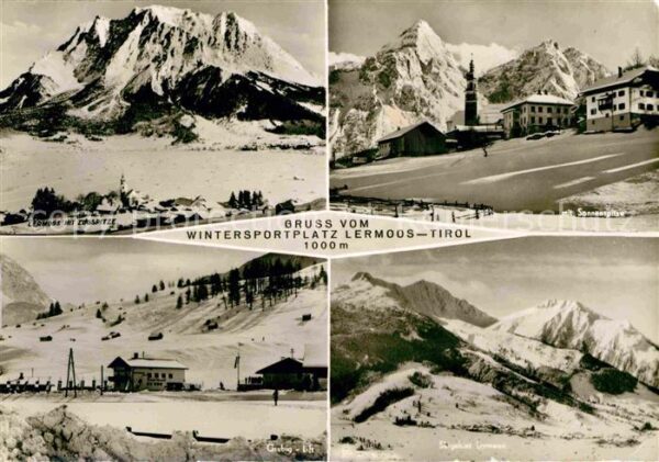 Lermoos Tirol Grubig Lift Zugspitze Sonnenspitze Skig
