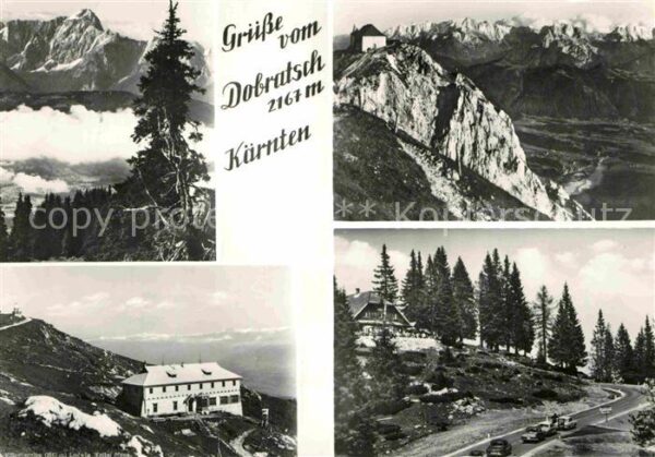 Dobratsch Kaernten Julische Alpen Gipfel Kirche Ludwig Wal