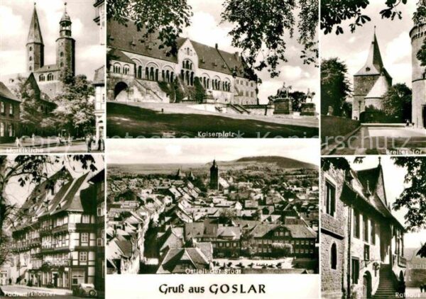 Goslar Marktkirche Kaiserplatz Breites Tor Rat