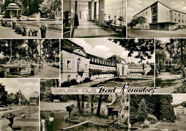Bad Nenndorf Kurhaus Kurpark Schwanenteich Trinkhall