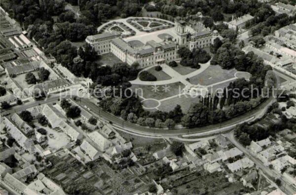Keszthely Fliegeraufnahme Schloss