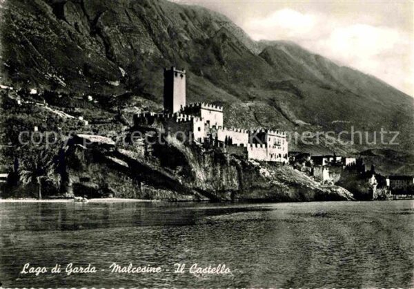 Malcesine Lago di Garda Schloss