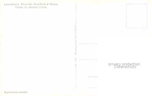 Friedhof Luxembourg Cimitiere Americain Hamm Tom – Bild 2