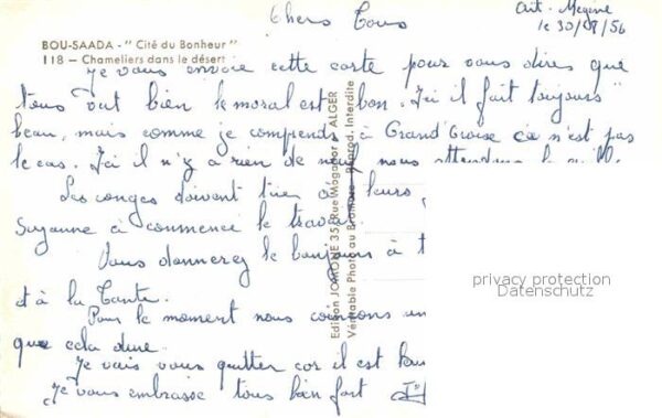 Kamel  Camel Chameau Chameliers dans le Desert – Bild 2