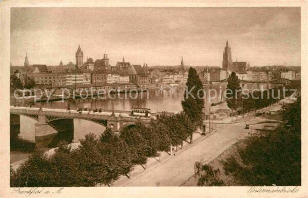 Strassenbahn Frankfurt am Main Untermainbrücke