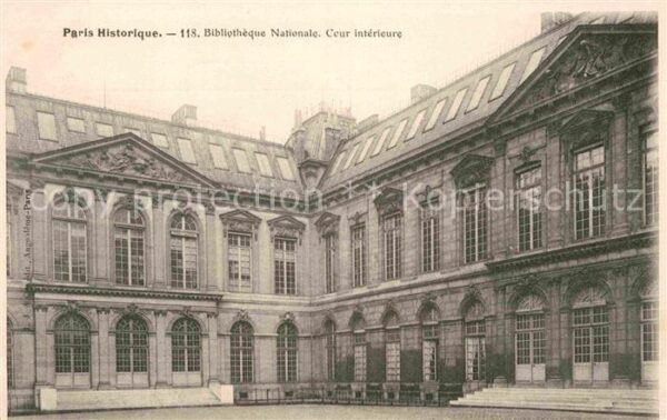 Bibliothek Library Paris Bibliotheque Nationale