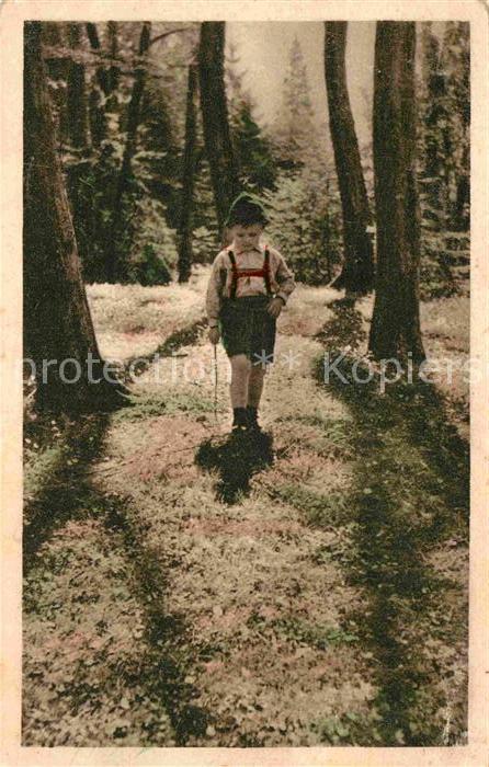 Wandern Kind Wald