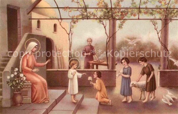 Jesus Christus Christentum Christkind Maria Josef Lamm Kinder Taub