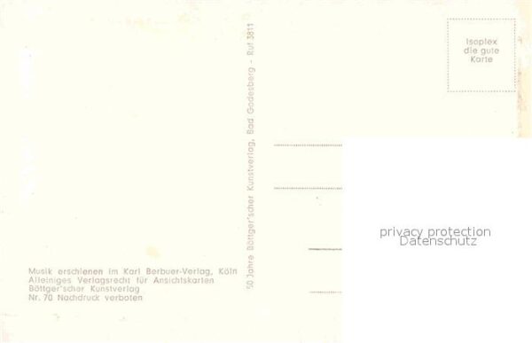 Liederkarte O Mosella Karl Berbuer – Bild 2