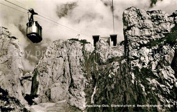 Seilbahn Rauschberg Ruhpolding Gipfelstation