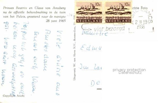Adel Niederlande Prinses Beatrix Claus von Amsberg – Bild 2