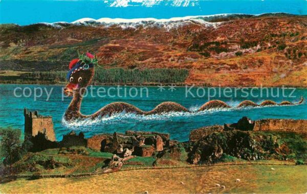 Sagen Maerchen Loch Ness Monster Castle Urquhart