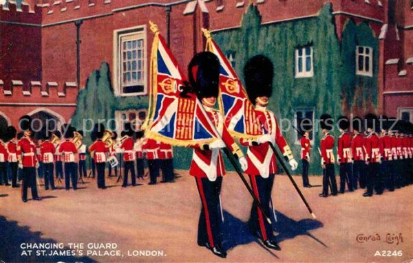 Leibgarde Wache Conrad Leigh Changing the Guard St. Jam