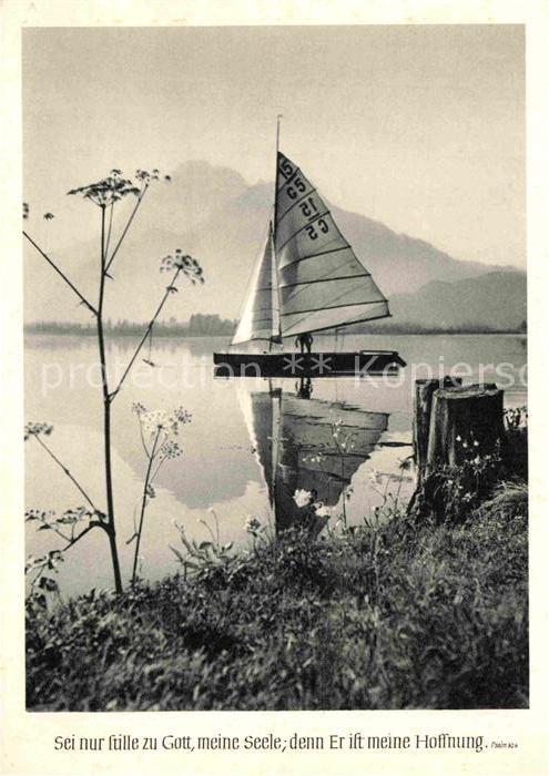 Segelboote Forggensee Füssen