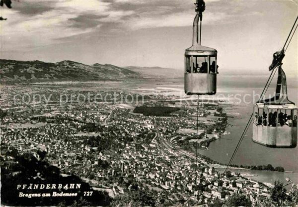 Seilbahn Pfänder Bregenz Bodensee