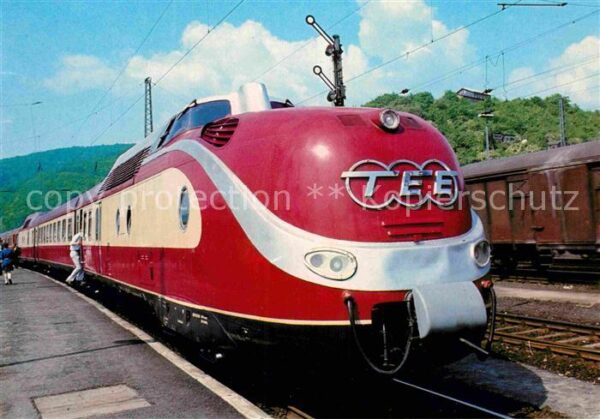 Lokomotive Diesel-Schnelltriebwagen TEE 601007-8 D