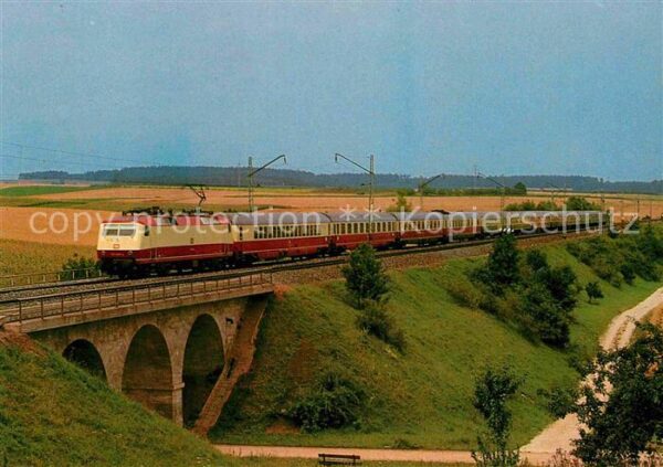 Eisenbahn Elektro-Lokomotive 120005-4 Deutsche Bu