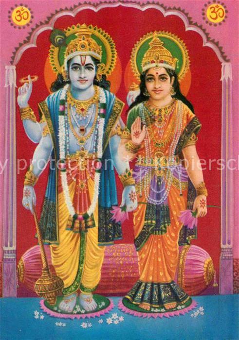Kuenstlerkarte Laxmi-Narayan Indien