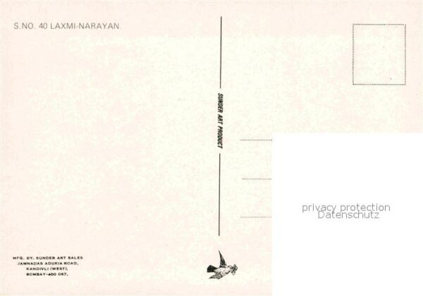 Kuenstlerkarte Laxmi-Narayan Indien – Bild 2