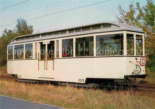 Strassenbahn Beiwagen 2012 Typ 61 Leipzig