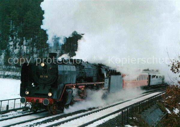 Lokomotive Dampf-Schnellzuglokomotive 01118 Histor