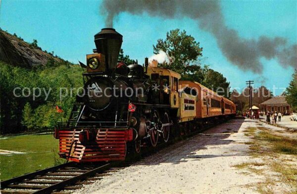 Lokomotive Georgia's Stone Mountain Scenic Railroa