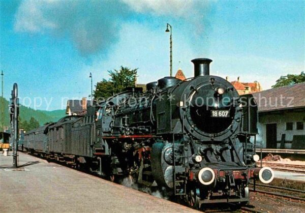 Lokomotive Schnellzuglokomotive 18607 Deutsche Bun