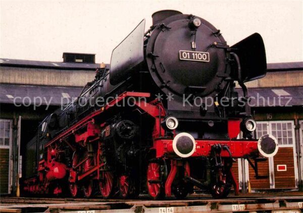 Lokomotive Schnellzug-Dampflokomotive 01 1100 Deut