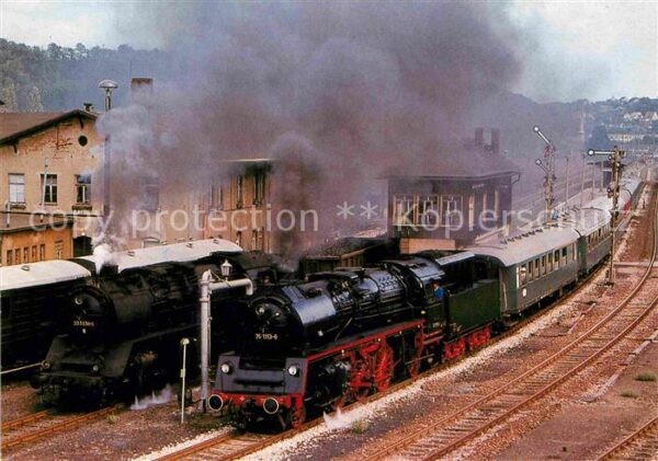 Lokomotive Personenzug-Dampflokomotive 351113-6 De