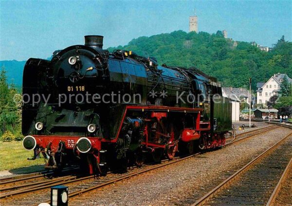Lokomotive Schnellzug-Dampflokomotive 01118 Histor