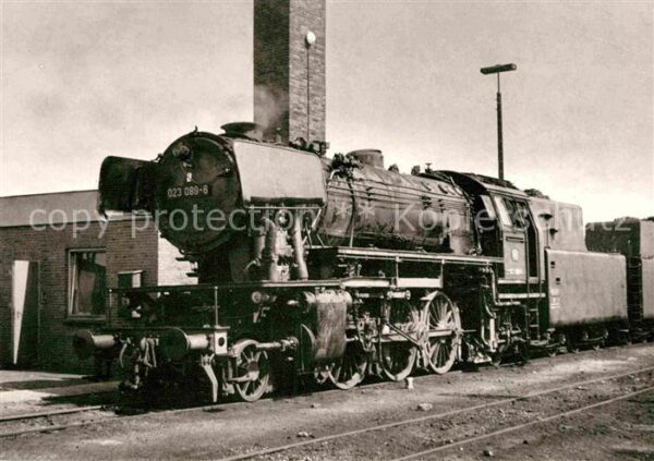 Lokomotive Personenzuglok 023089-6 Deutsche Bundes