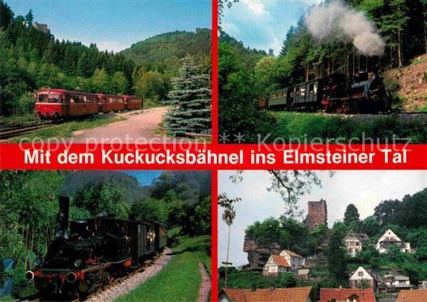 Lokomotive Kuckucksbähnel Elmsteiner Tal Schienenb